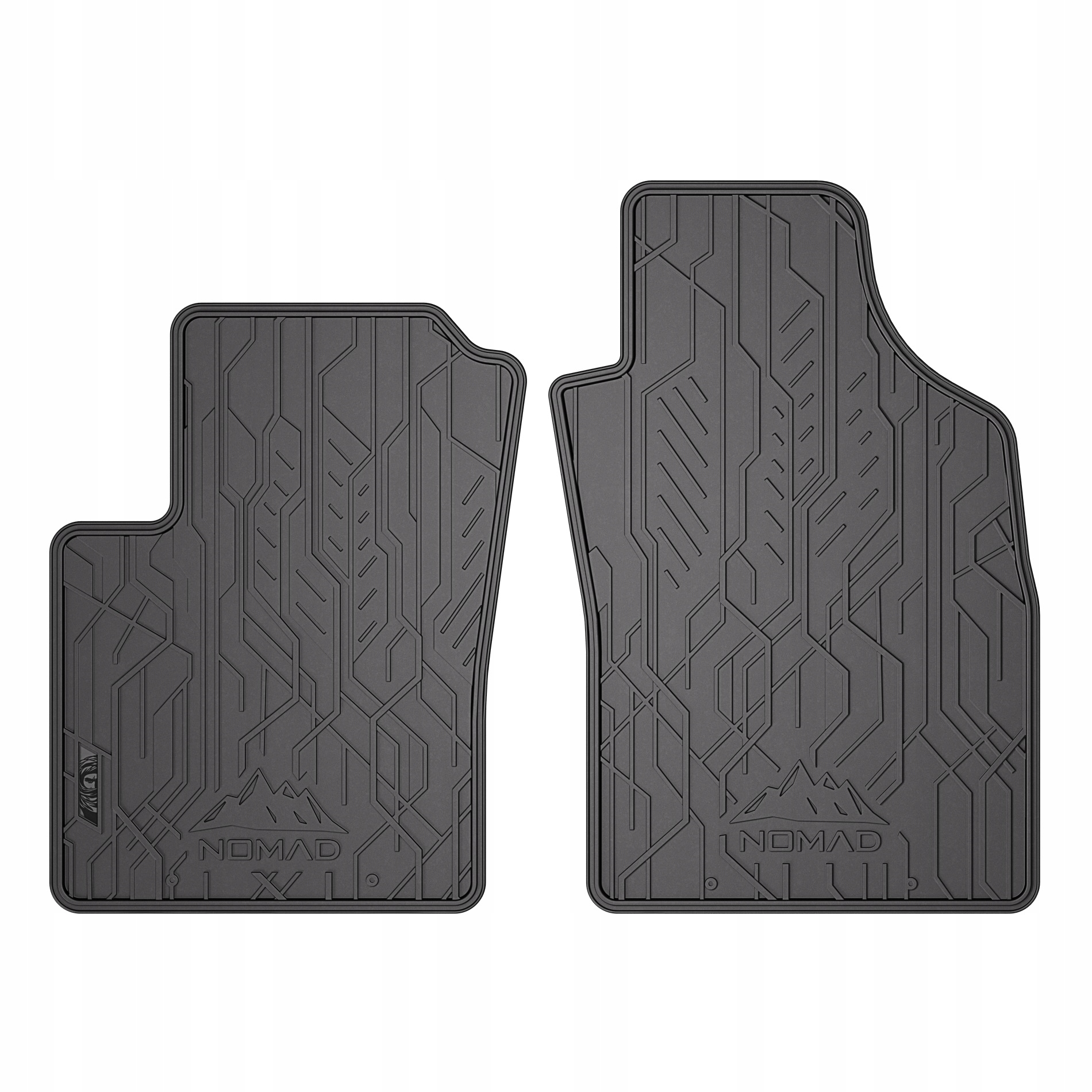 Frogum Dywaniki przód do Fiat 500/Fiat 500 C 2007-/Fiat Panda II 03-12
