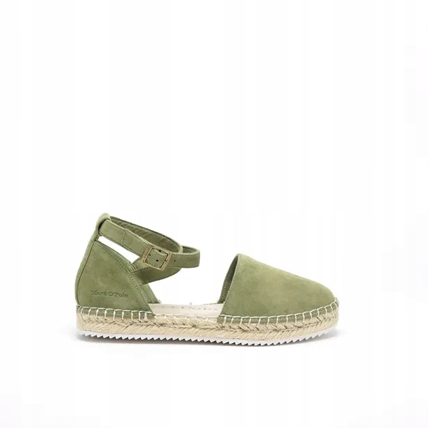 Dámské zelené espadrilky Marc O' Polo 410 khaki, velikost 42