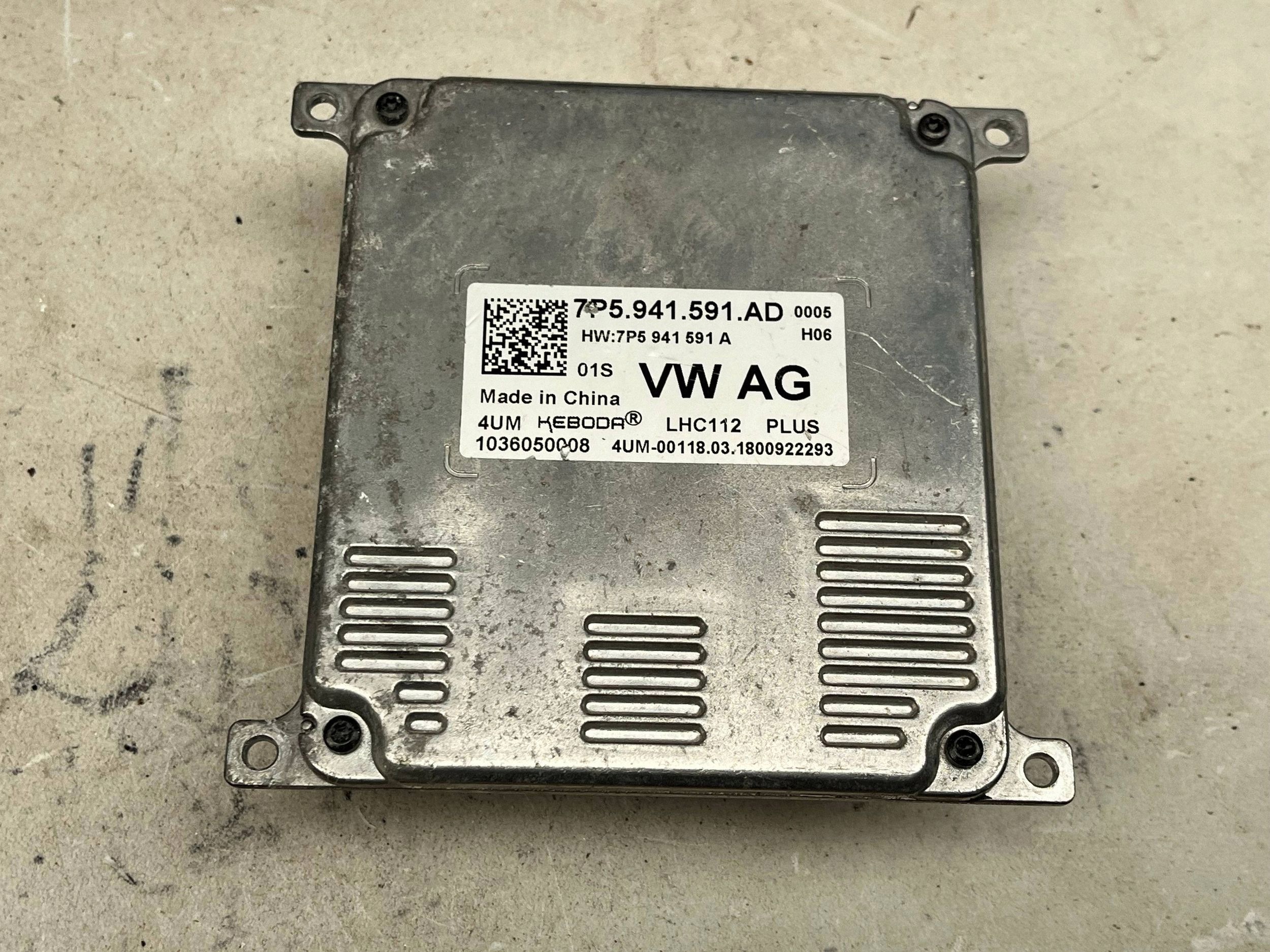control unit LED REFLEKTORA SEAT IBIZA V (KJ) 7P5941591AD @M