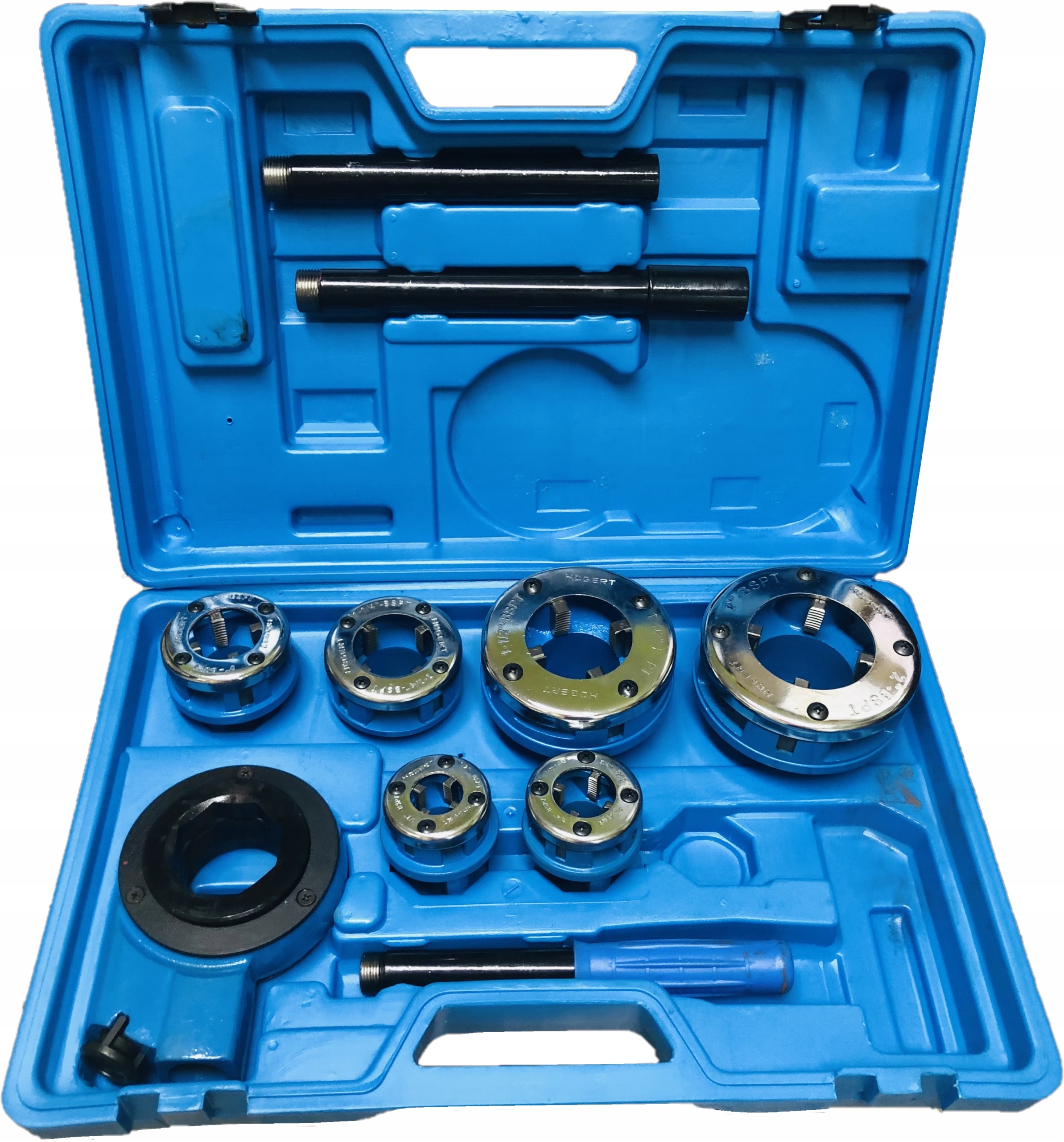 Hogert Zestaw gwintownic do rur 1/2-2'' XXL