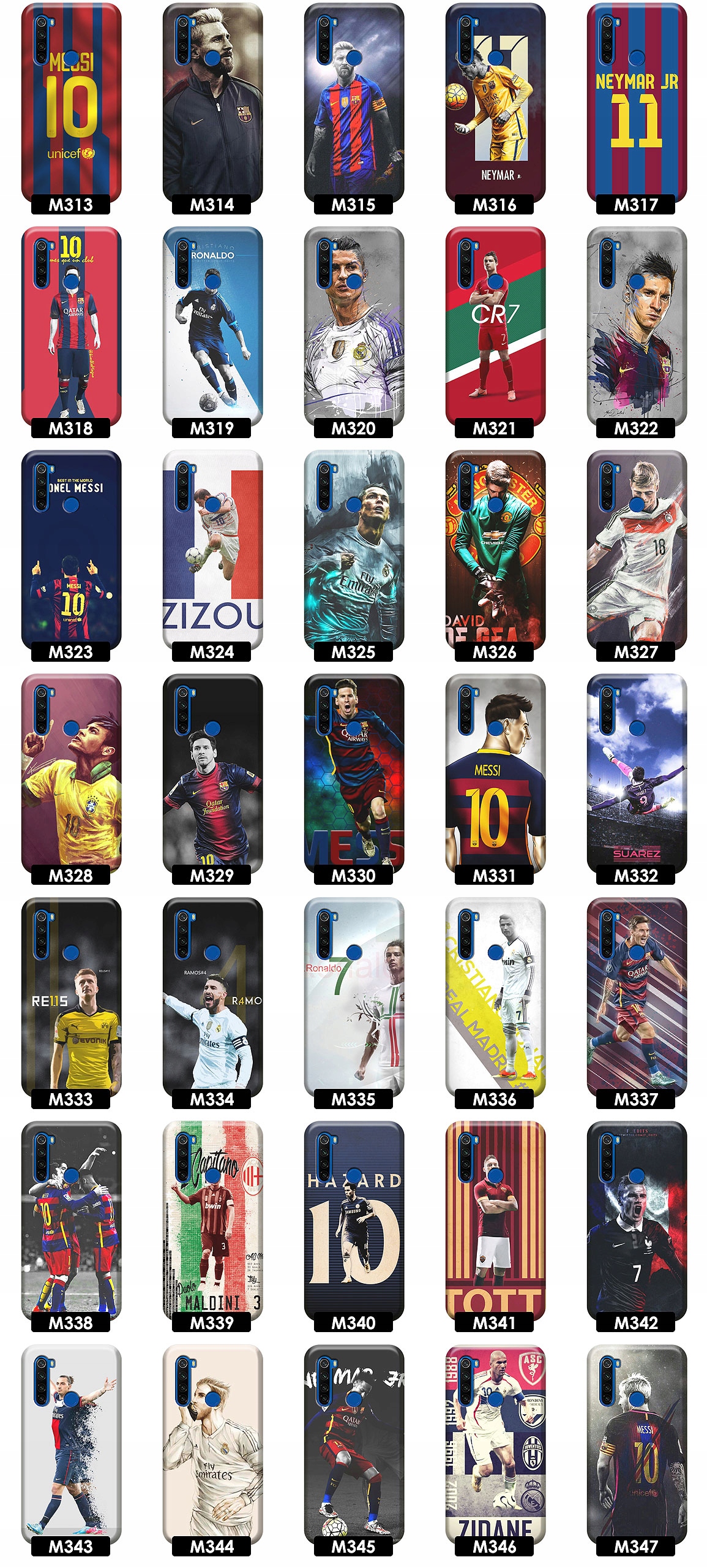 ETUI CASE OBUDOWA NA TELEFON DO XIAOMI REDMI NOTE 8T WZORY TOP100 JAKOŚĆ Kolekcja Etui z wzorami