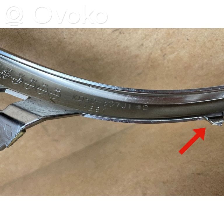moulding CHROM cap grille GRILLA front MAZDA CX-5 and 2012-2017 KD53507J1