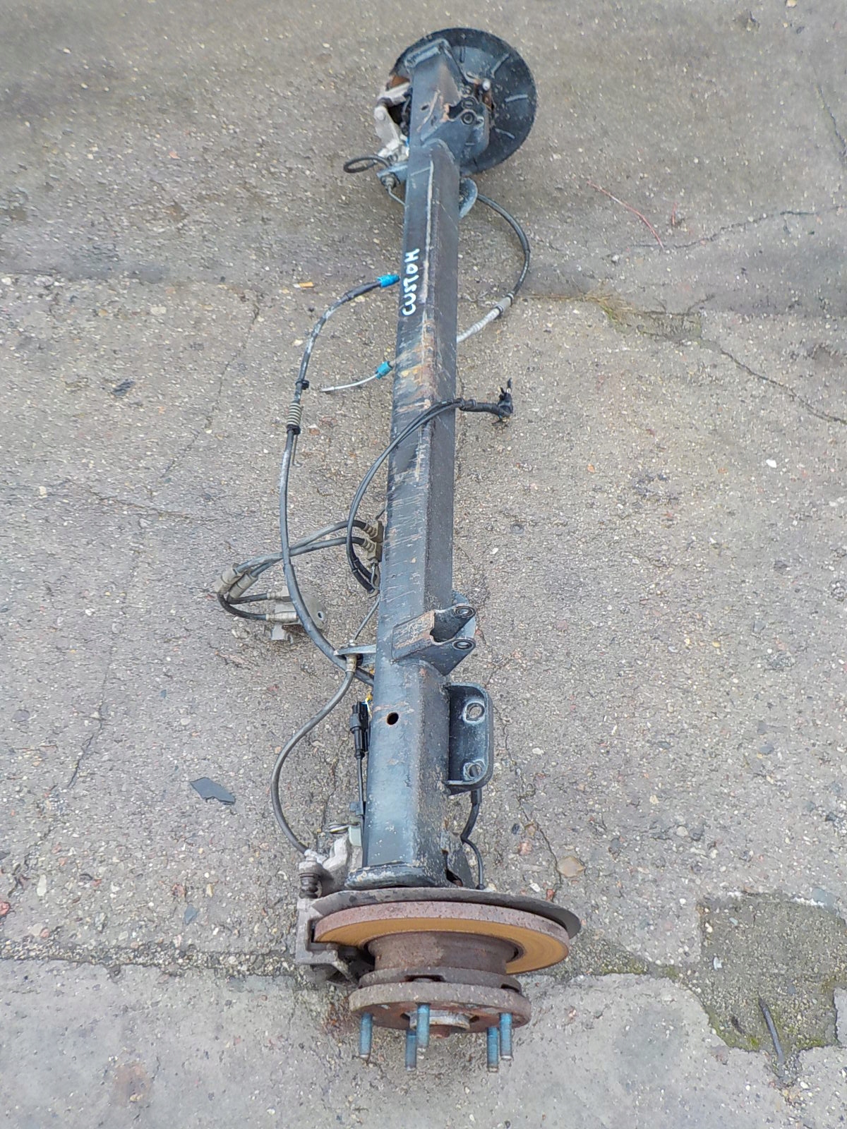 FORD TRANSIT CUSTOM 12-19 OŚ BELKA ZAWIESZENIA TYŁ