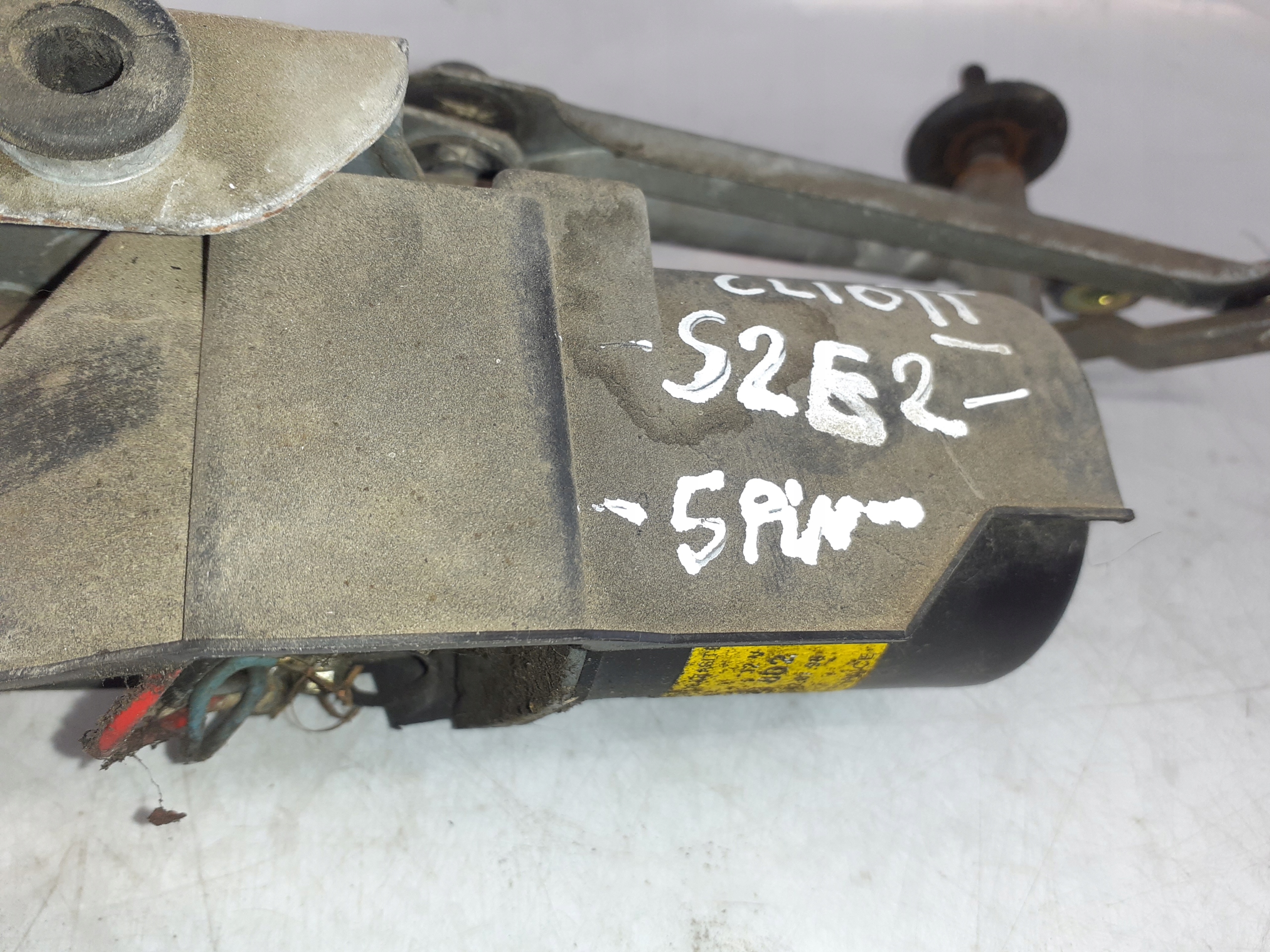 Renault Clio II motor ablaktörlők far