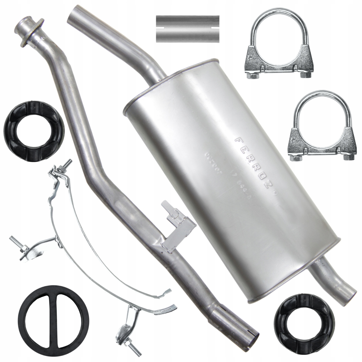 ADMT-O5R7P5Z - Глушитель BMW 3 318 E30 1.8 82-93 хомуты