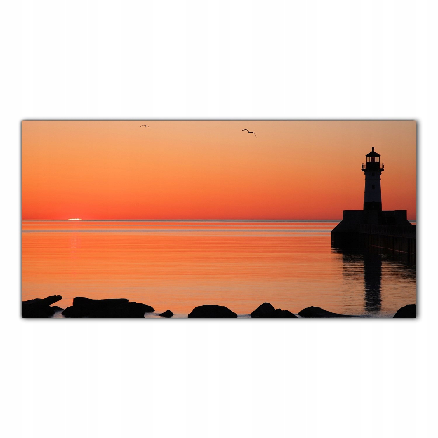 Maják Moře 100x50 Panel sklo do kuchyně