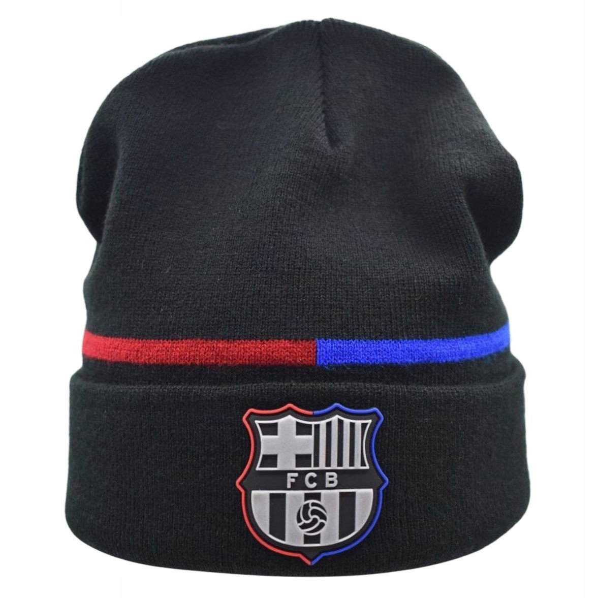 Fc Barcelona czapka zimowa hat 5004GEB czarny Osfm