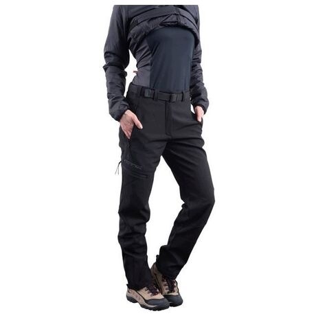Spodnie damskie turystyczne wodoodporne Gts softshell czarny rozmiar: 44 XXL