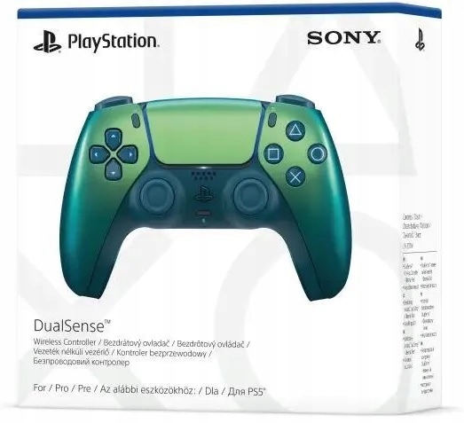 Gamepad Sony DualSense Chroma Teal do PS5 bezprzewodowy zielony