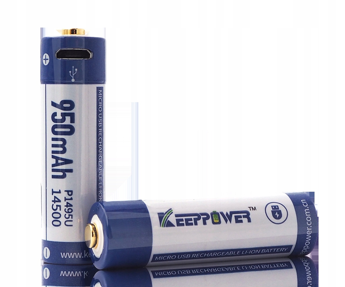 

Akumulator Kp ICR14500-95PCM 950mAh Li-ION m-USB