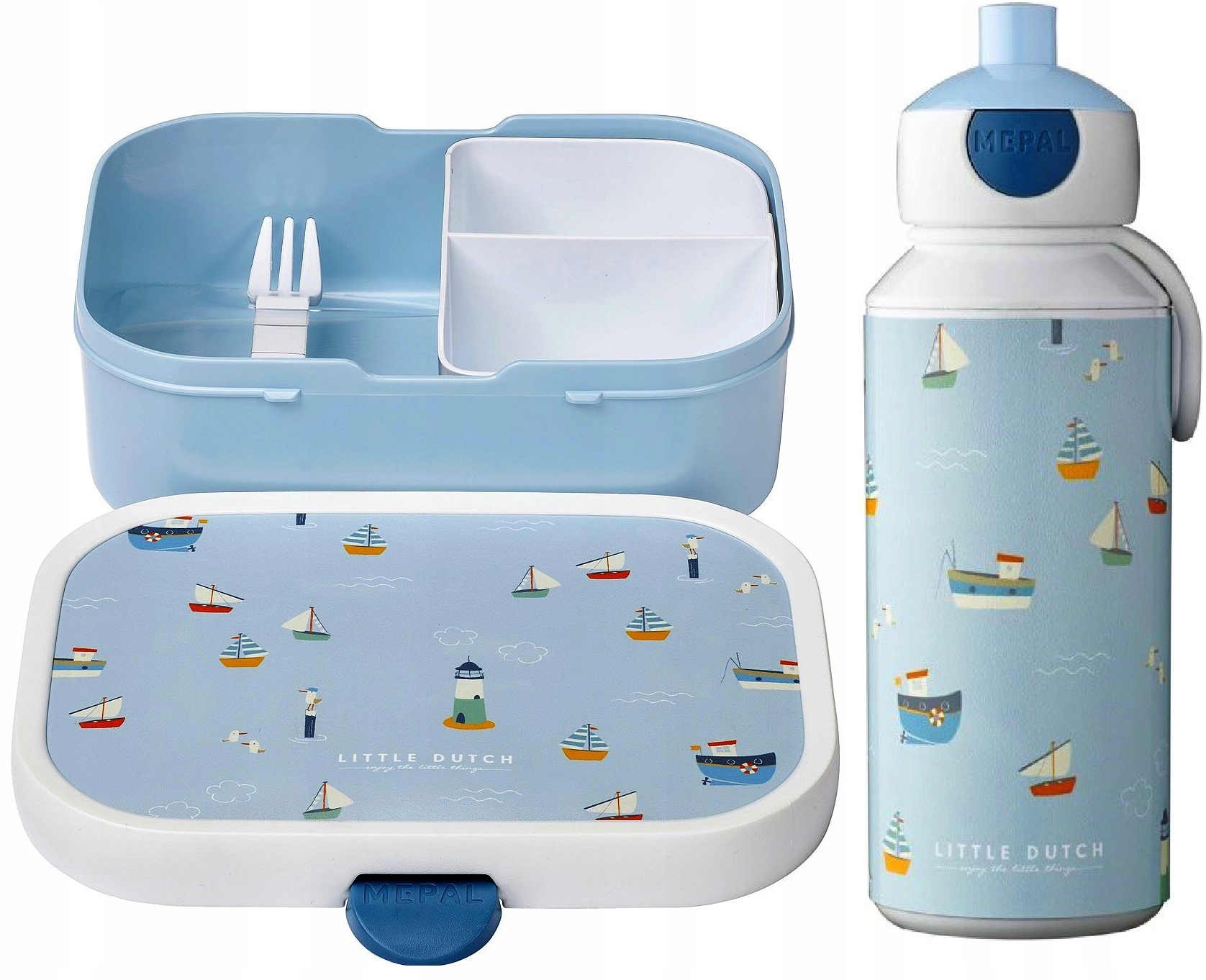 

Mepal Lunchbox Śniadaniówka Bidon Morze Statki