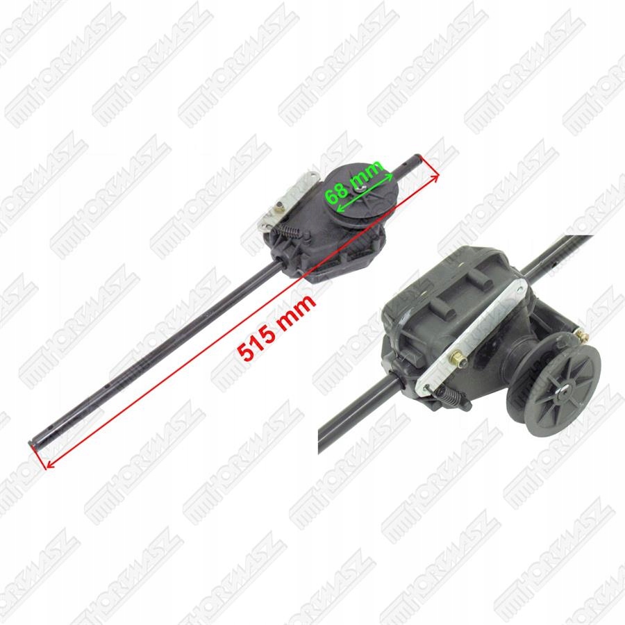 Pohon World/gw 22" Dĺžka osi pohonu 51 cm