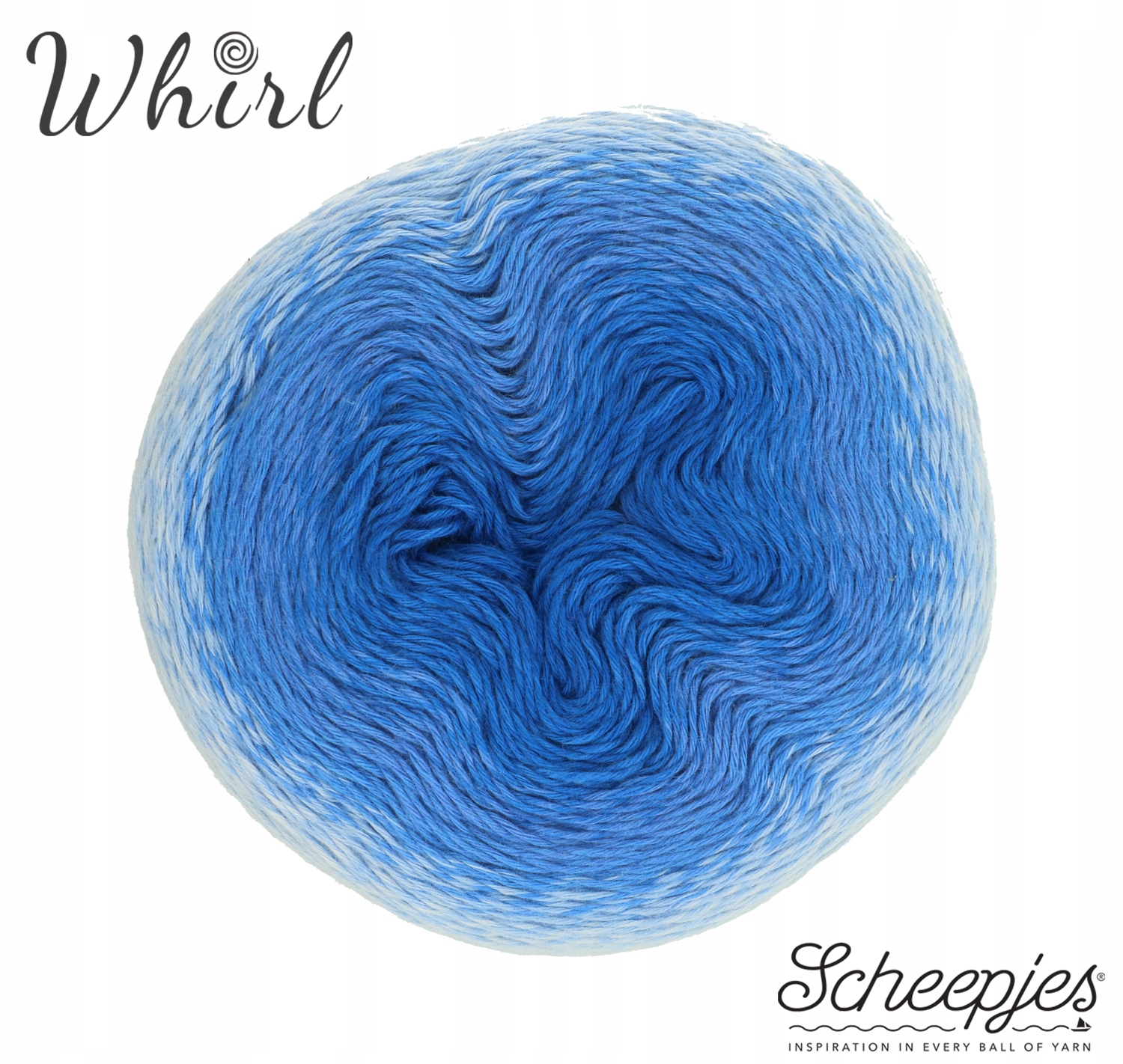 Příze Scheepjes Whirl 556 Mediterranean MooHa Ombré Collection
