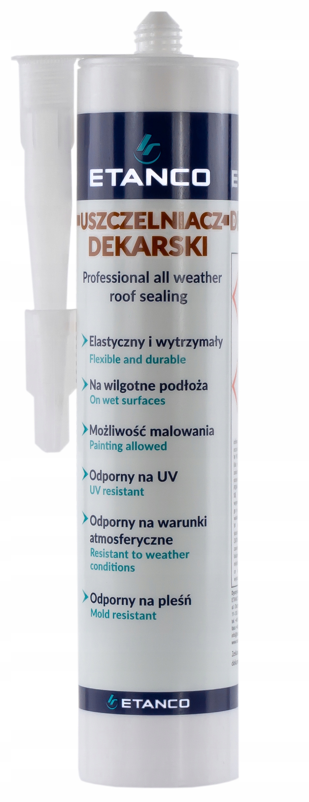 

Uszczelniacz Silikon Dekarski Etanco Bezbarwny