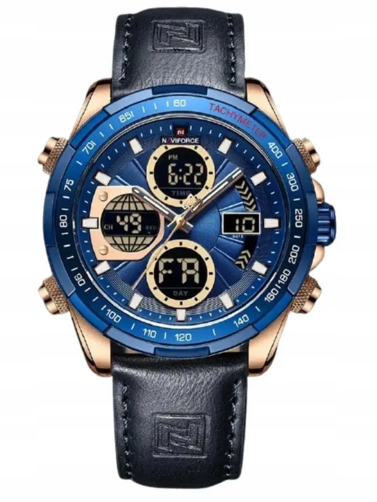 Pánské Hodinky Naviforce NF9197L Rg/be/be Krabička Gravírování