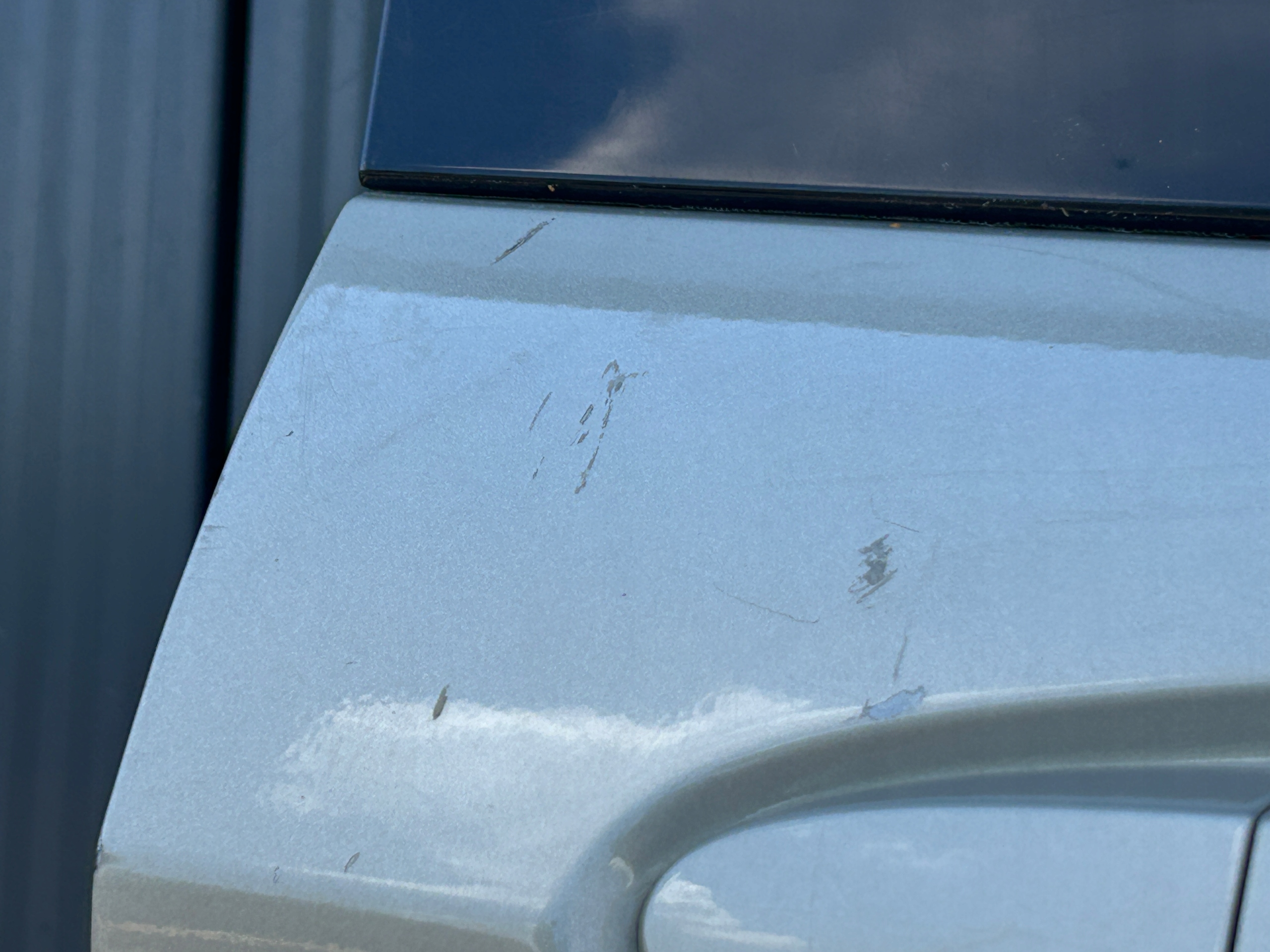 door right front FORD TOURNEO TRANSIT COURIER MK1 14- TECTONIC SILVER DKFC