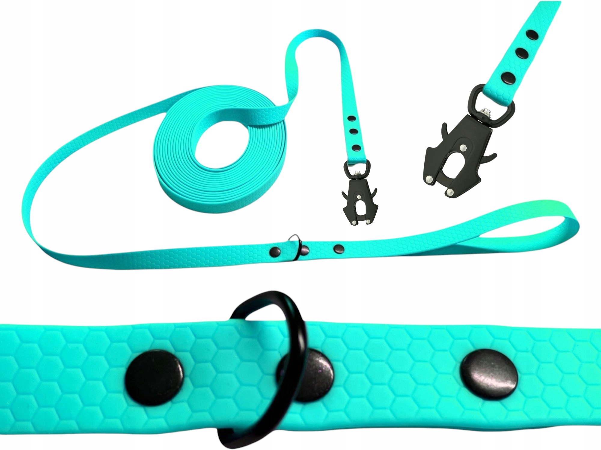 Vodítko Měkké Trénink Smyčka Biothane Pvc Frog Edition 10M 16MM