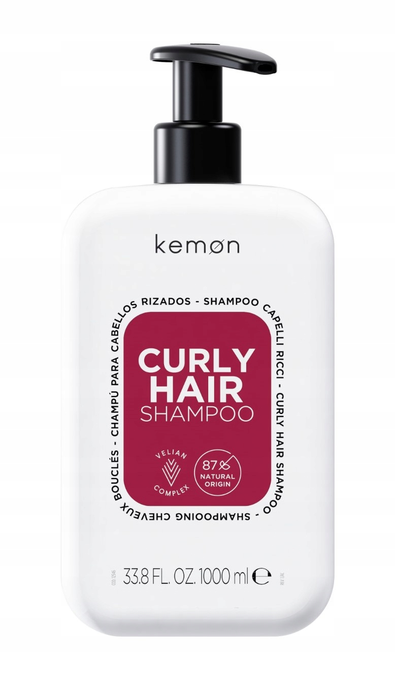 Kemon Hair Care Curly Hair Šampon pro kudrnaté vlasy 1000 ml