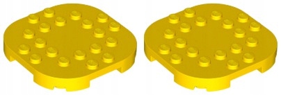 

Lego 66789 Płytka 6x6 Mario żółta (10g) 2 szt