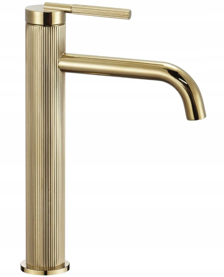 Umývadlová Batéria JS-B348-1G Argon Zlatá Vysoká Rea