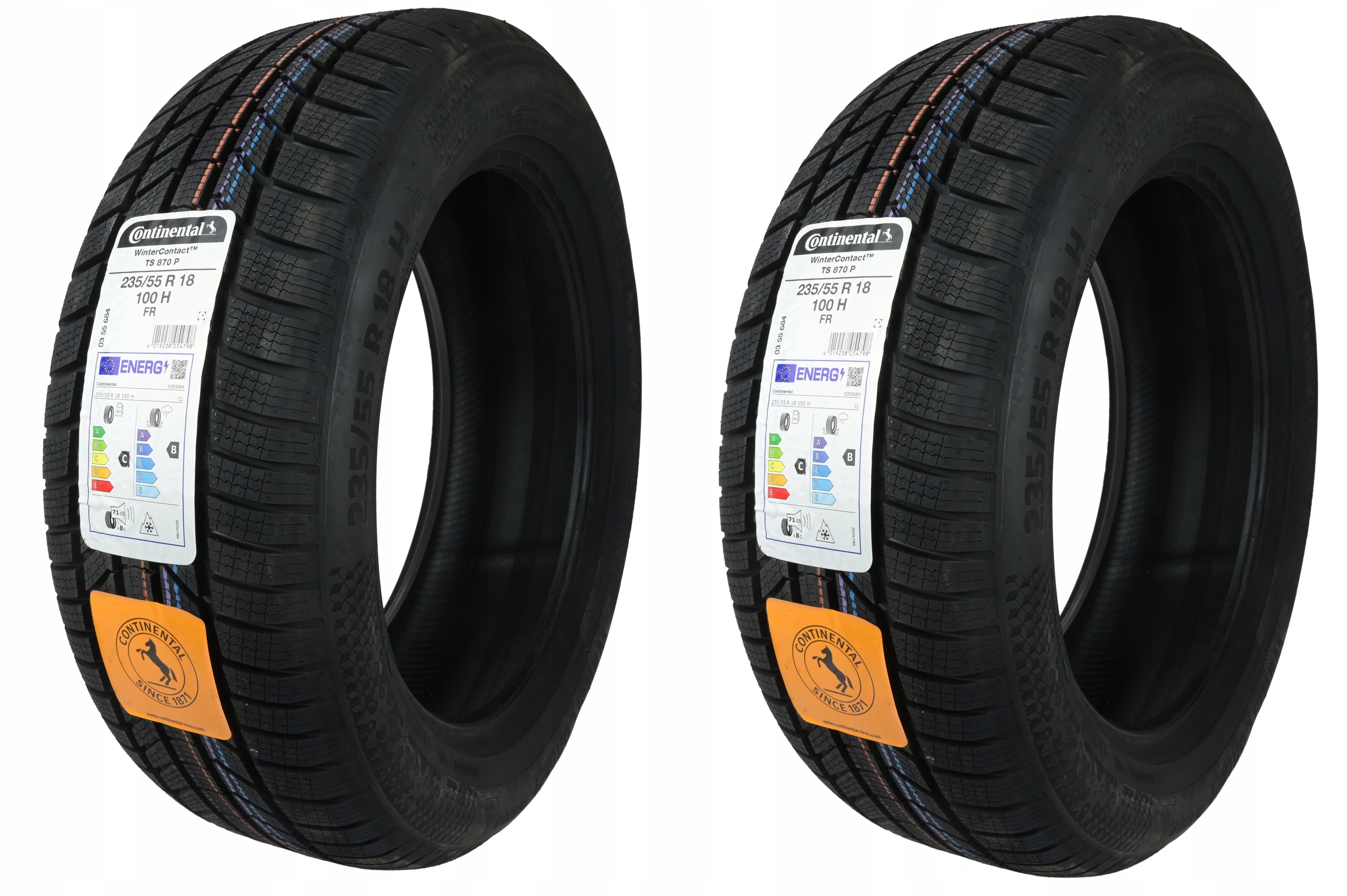 

2 x 235/55R18 100H Fr Ts 870 P Continental Zima
