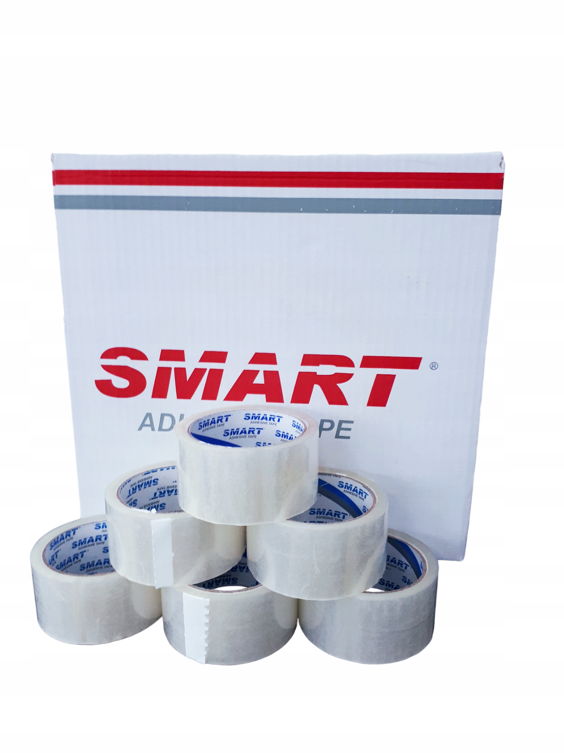 

Taśma pakowa klejąca Smart 48x50 Karton transparen