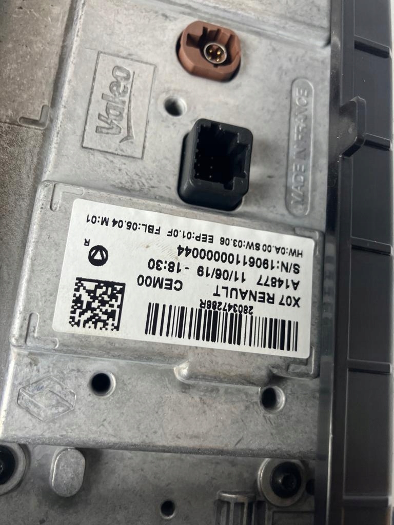 экран навигации TWINGO III РЕСТАЙЛИНГ 280347286R