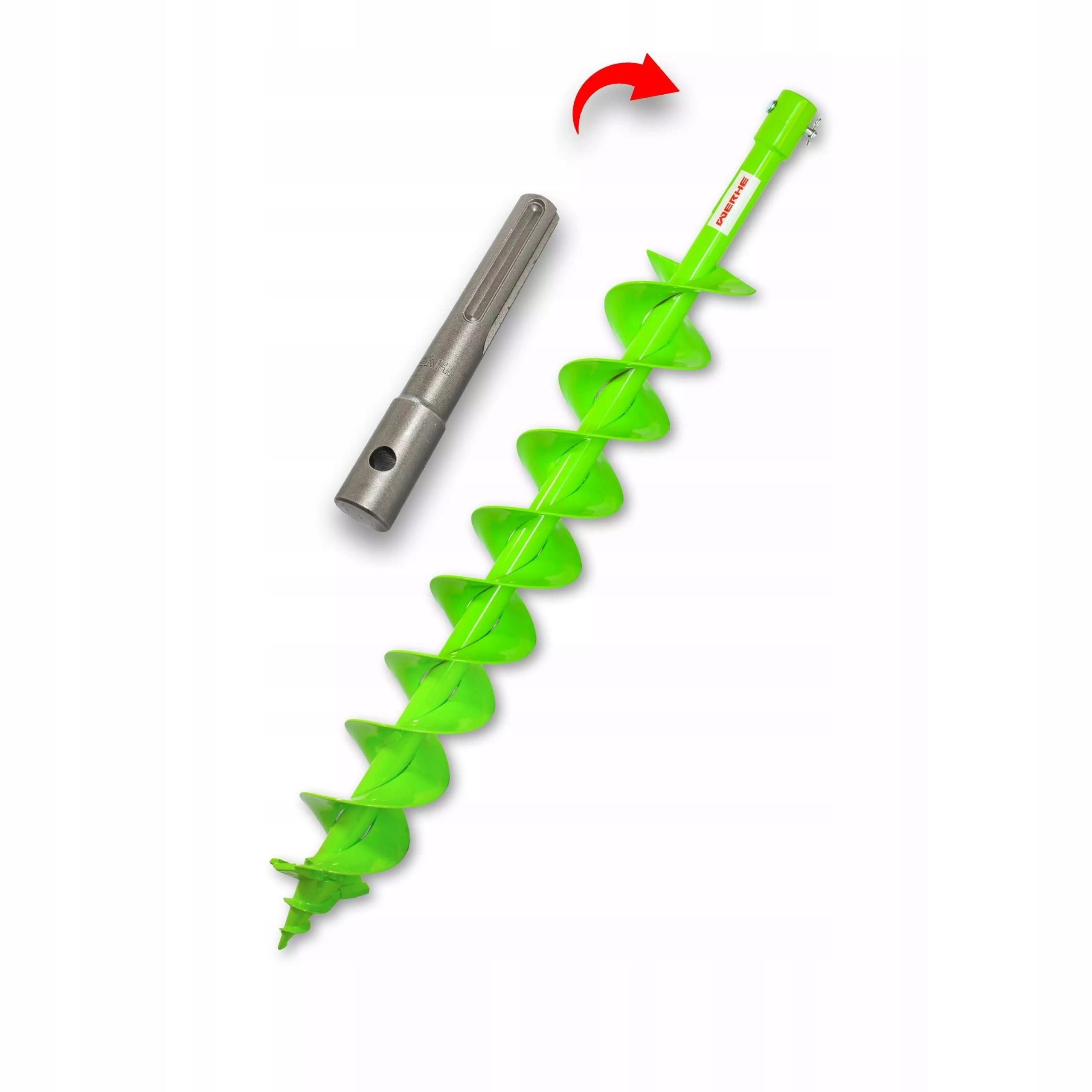 Sada zemní vrták 80 mm s dvojitou spirálou adaptér Sds Max