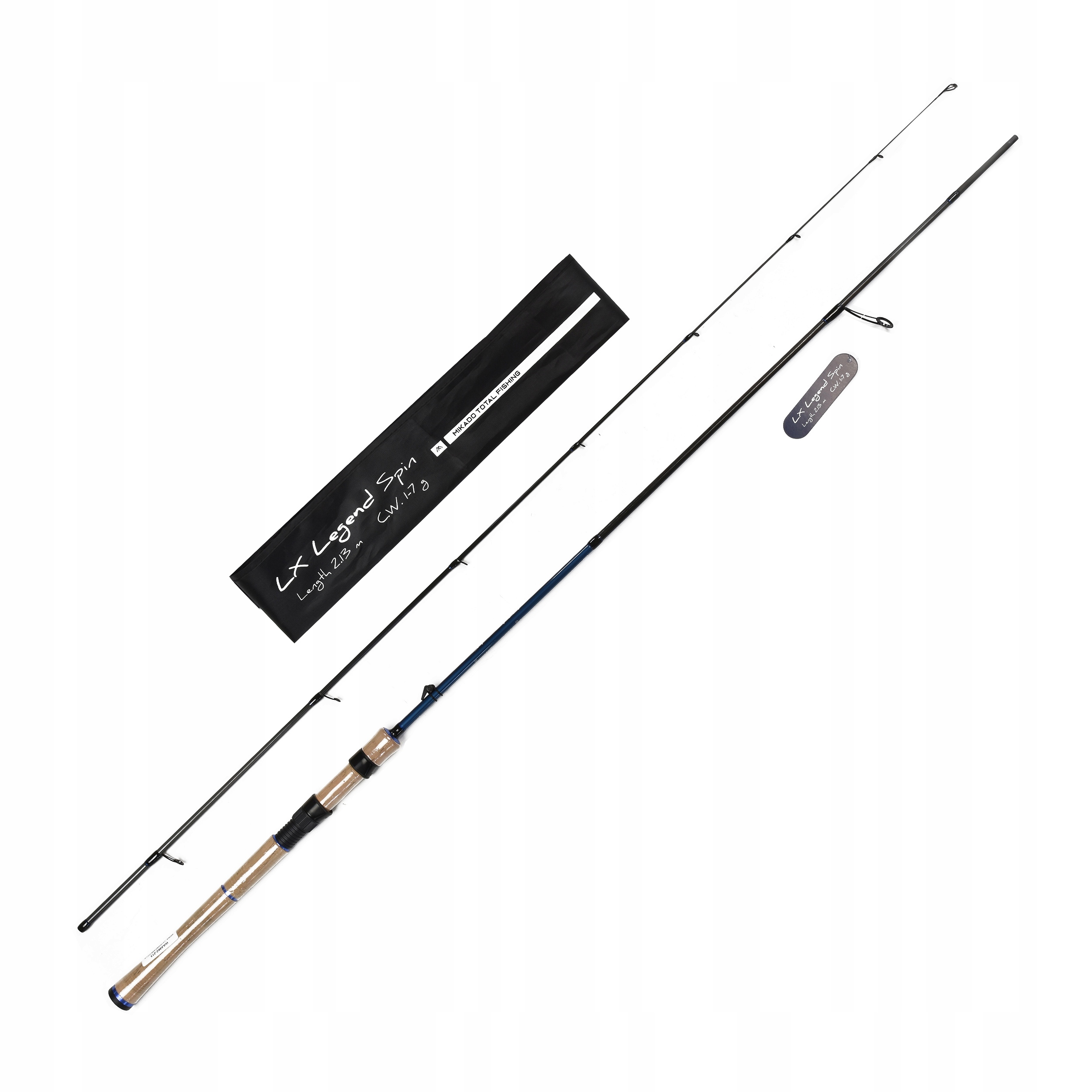 Wędka spinningowa Mikado LX Legend Spin 2.13m 1-7g na okonie boczny trok