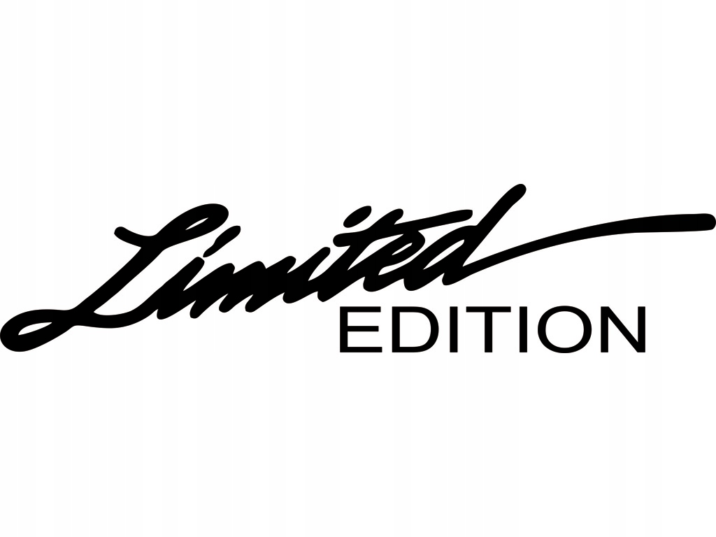 Naklejka na samochód auto Limited Edition Tuning 10 x 2,5 cm