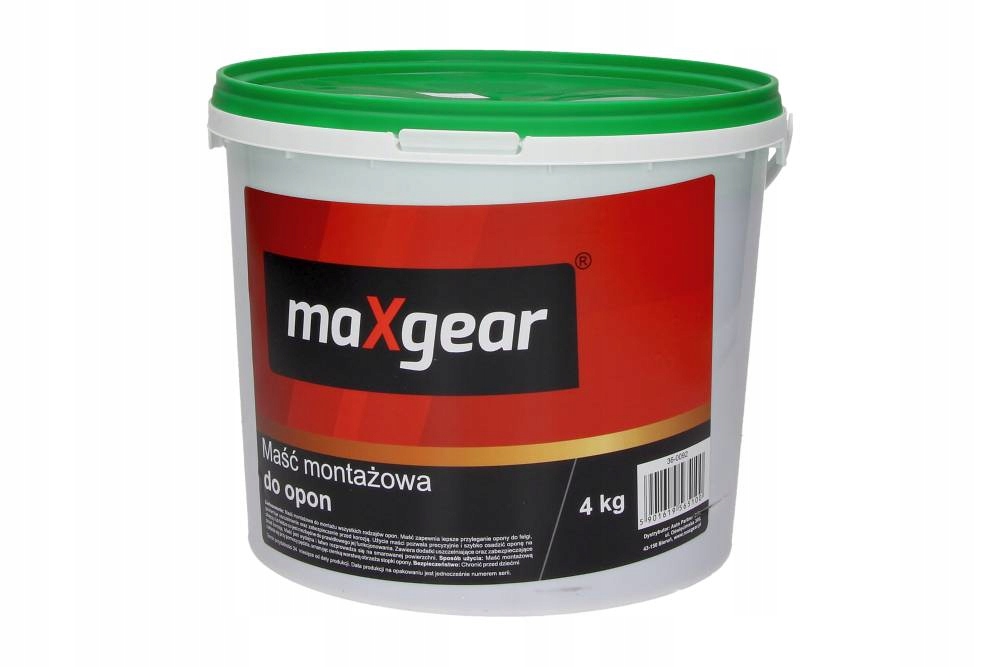 

Pasta do montażu opon Maxgear 4 Kg zielona