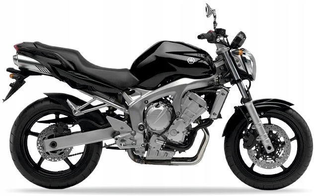 Samolepky Na Motocykl Juula Pro Yamaha FZ6 N 2004-2005 Černé Sm