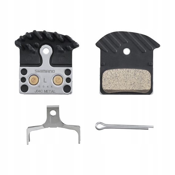 Klocki hamulcowe Metaliczne Shimano J04C-MF Oryginał