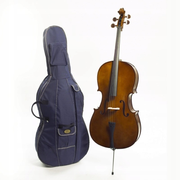 Stentor SR1102A Student I 4/4 Cello Wiolonczela Smyczek Pokrowiec Zestaw