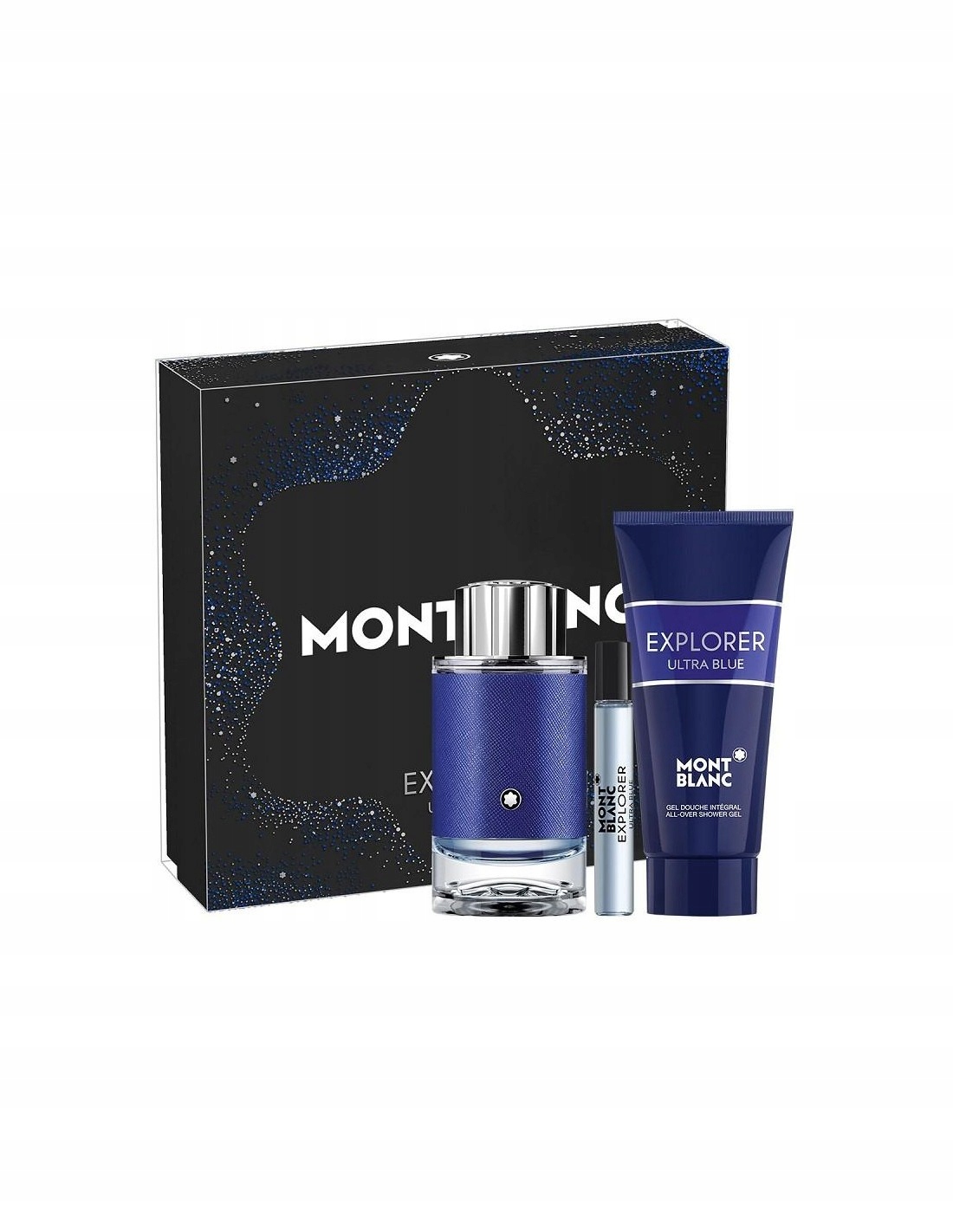 Mont Blanc Explorer Ultra Blue gel 100 ml miniaturka 7,5 ml 100 ml Edp