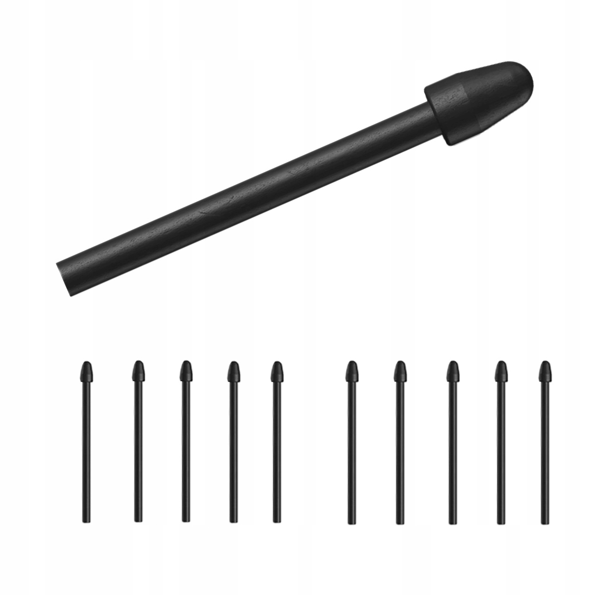 10 wymiennych końcówek do pióra Penstar B6 i B5 stalówki do rysika