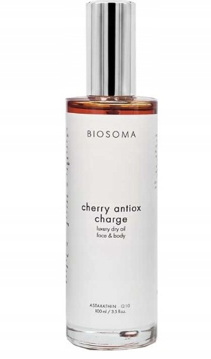Suchy olejek do ciała wiśniowy Cherry Antiox Charge Biosoma