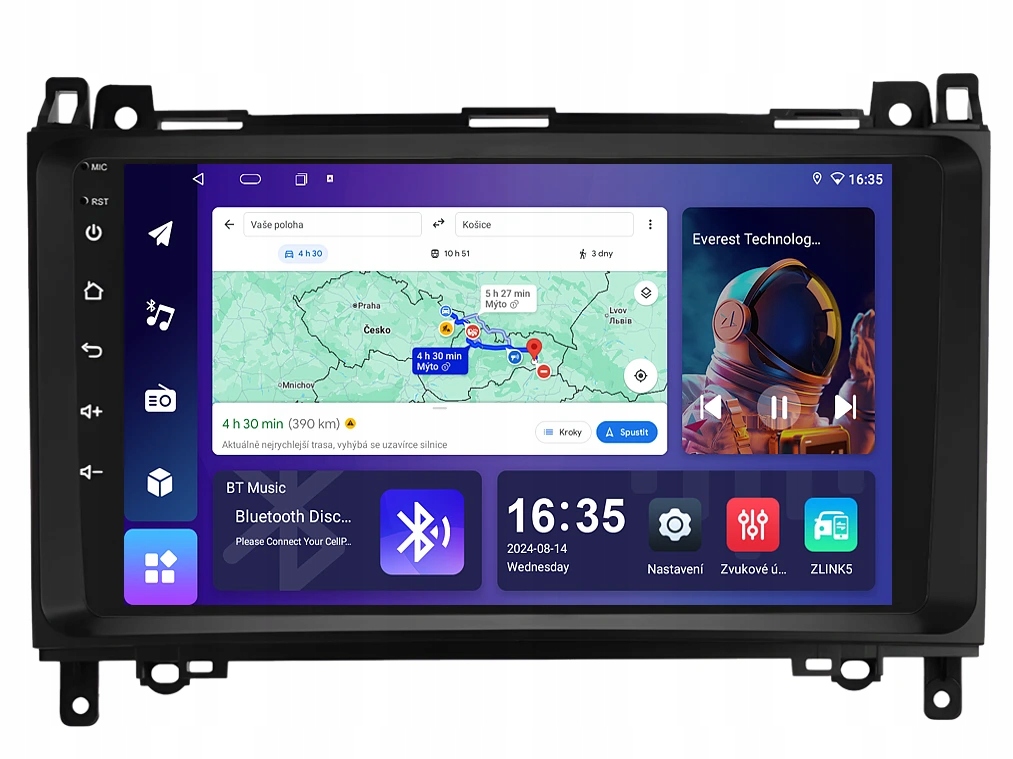 Isudar 2DIN autorádio T68B-IEV61 Android, Mercedes-Benz Vw Crafter