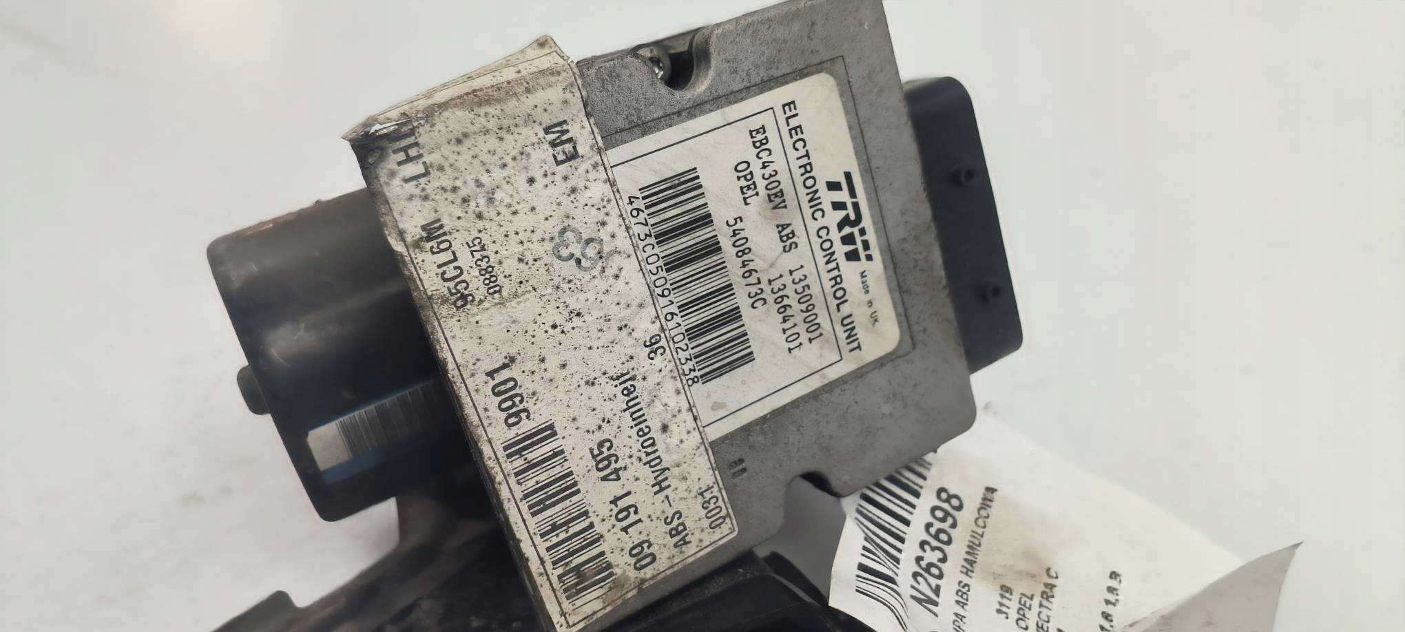 pump ABS brake 09191495 13509001 OPEL VECTRA C