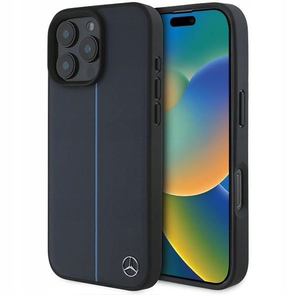 Mercedes MEHMP16X23RURBV IPHONE16 Pro Max 6.9" Tmavě Modrý Navy Hardcase Mb