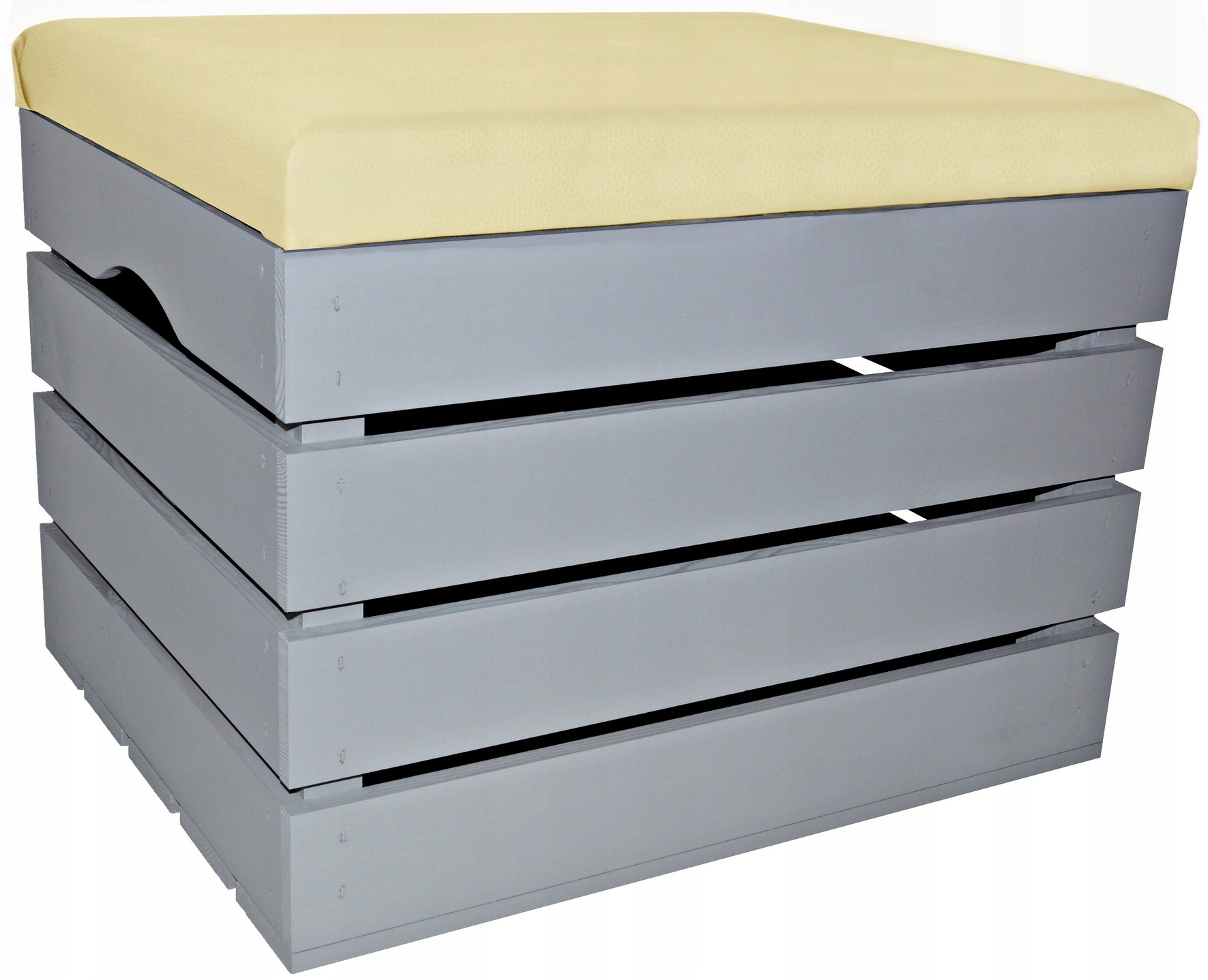 Taburet Dřevěný Úložný Prostor Sedák Do Obývacího Pokoje