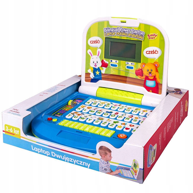 

Laptop dwujęzyczny Pl-ang interaktywny Smily Play