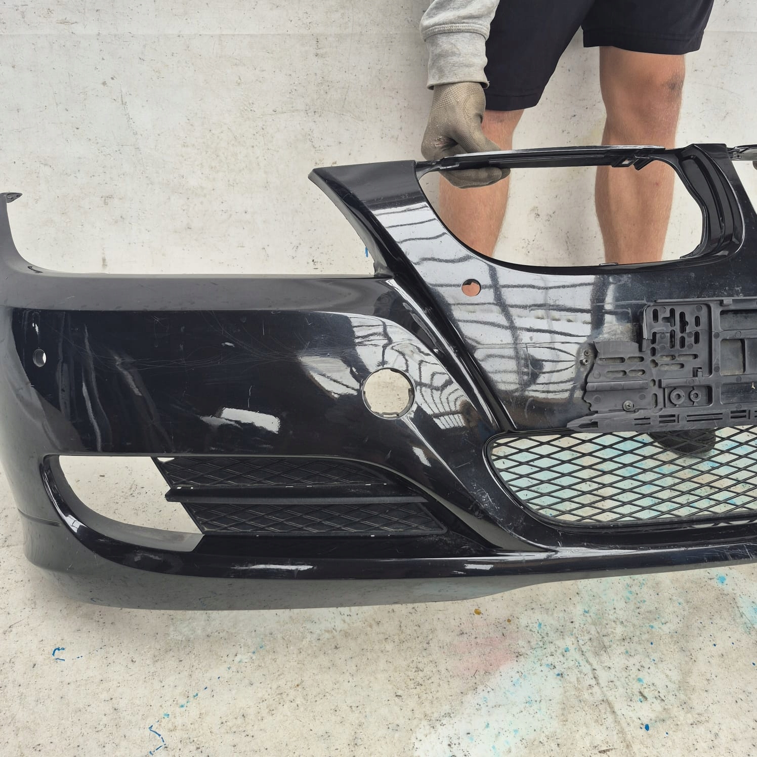 BMW 3 E90 E91 LCI LIFT 08-12 bumper front front PDC
