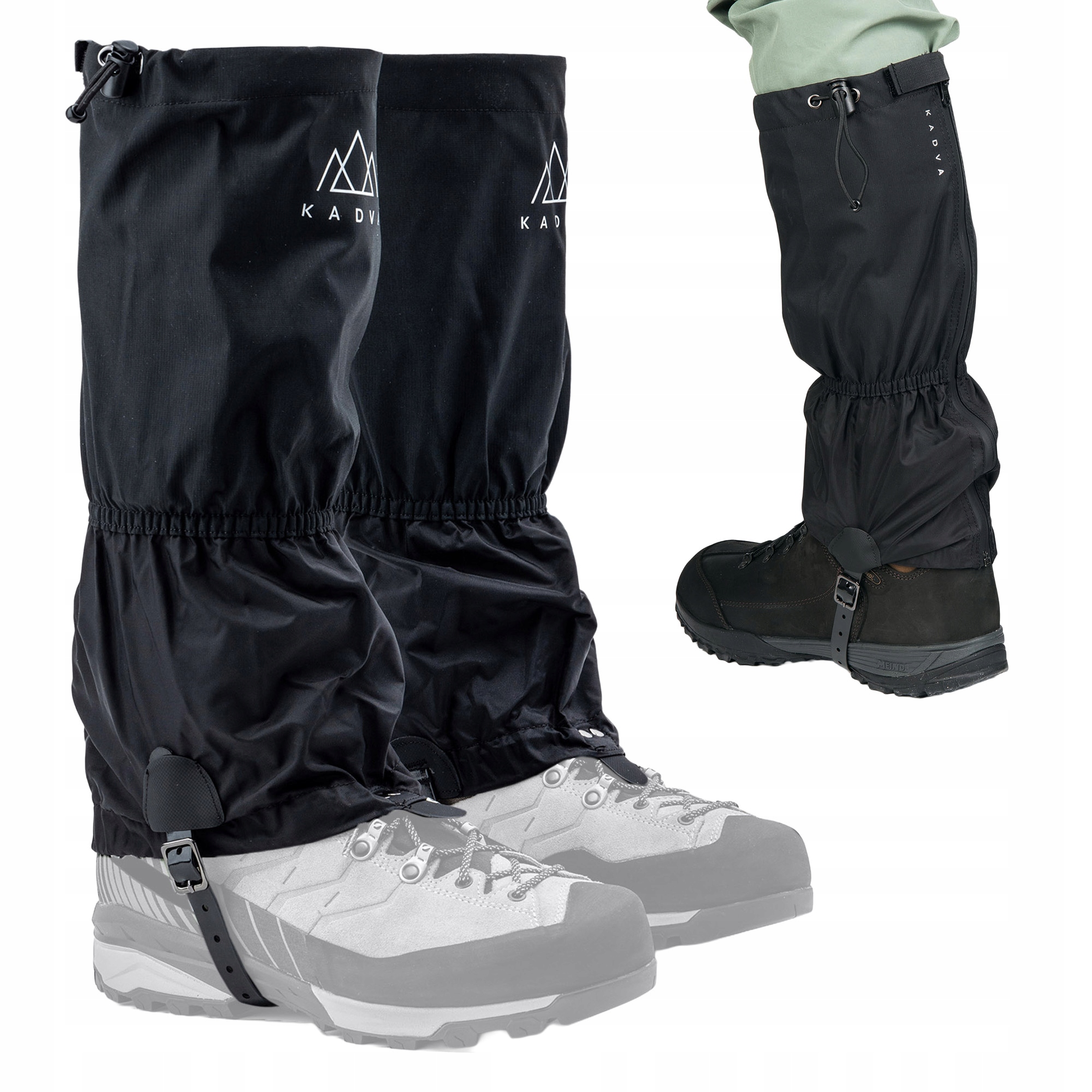 Stuptuty Kadva Nego czarny regulowany pasek TPU