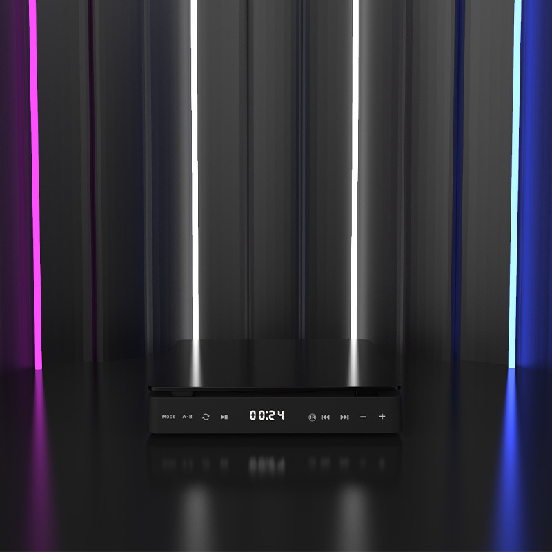 ODTWARZACZ PRZENOŚNY DVD CD MP3/MP4 USB + PILOT Szerokość produktu 15 cm