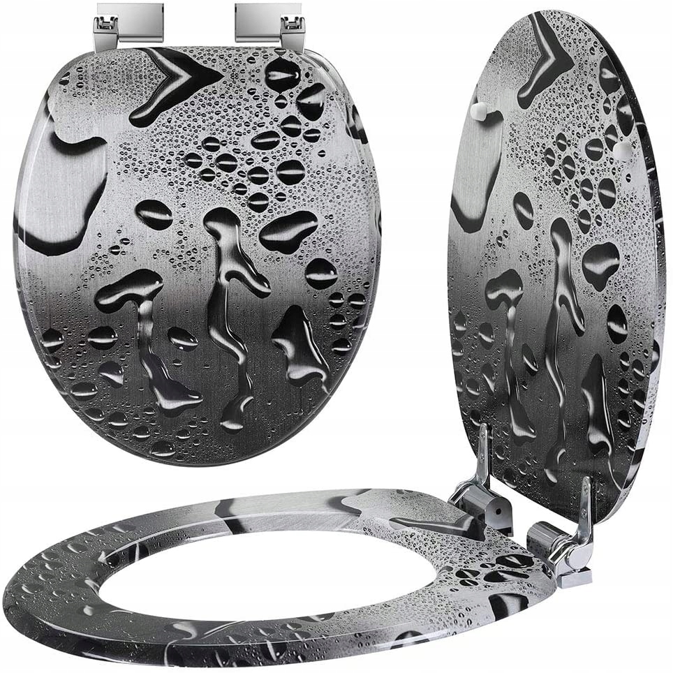 Bakaji Uniwersalna deska sedesowa z sitodrukiem Kod producenta B08PL71FRB