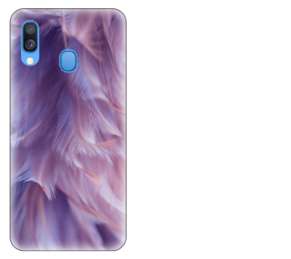 

Etui pokrowiec Samsung Galaxy A40 Pióra kurczaka