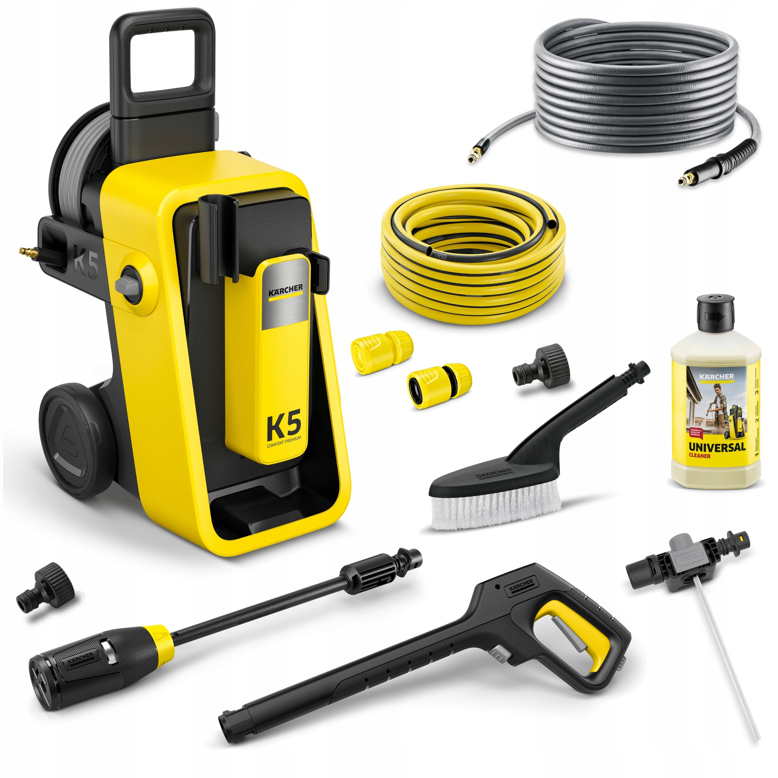 Myjka ciśnieniowa Kärcher K 5 Comfort Premium Garden 145 Bar 500 L/h 2100W