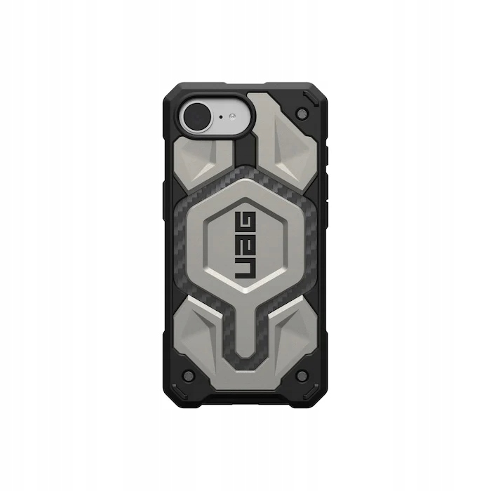 MagSafe kryt pro iPhone 16e Uag Monarch Pro stříbrný