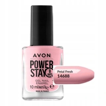 Lakier do Paznokci Power Stay AVON Supertrwały PETAL FRESH Żelowy 14688